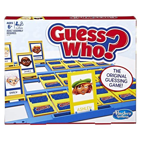 Guess Who? A Classic Deduction Game for Family Fun Nights!