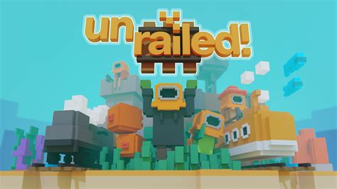 Unrailed! A Chaotic Multiplayer Adventure Where Cooperation is Key (and Tracks are a Must)!